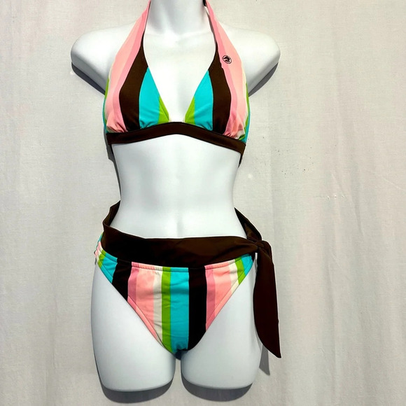 Duckhead Halter Tankini Top - Medium Swimwear - Picture 1 of 4